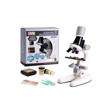 Детский настольный микроскоп с набором для исследования SCIENTIFIC MICROSCOPE