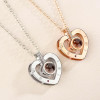 Кулон I love You на 100 языках