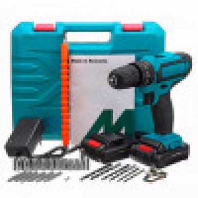 Шуруповерт Makita + набор 28 предметов в кейсе